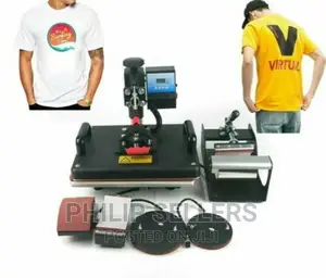 Digital Swing Away Combo 8 In 1 Heat Transfer Press Machine,