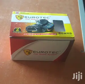 Eurotec Brand New Car Alarm With Engine Cut Off, Free Instal