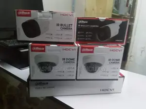 Dahua Two 2 CCTV Camera Complete Cameras Sale Only