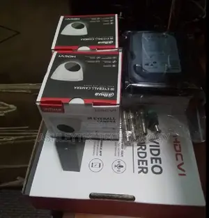 Three 3 CCTV Camera Complete Cameras Sale