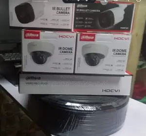 Dahua Four CCTV Camera Complete Cameras Kit
