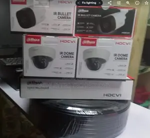 4 Hikvision Complete CCTV Cameras With 500GB HDD