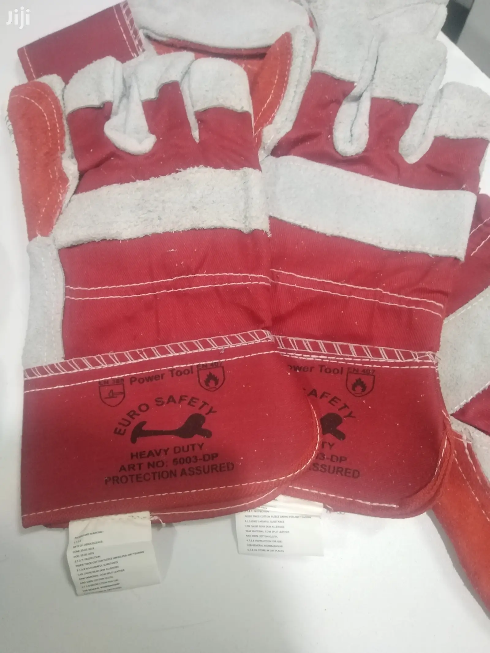 Euro Safety Leather Hand Gloves