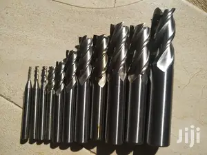 HSS End Mills Set Of Sizes 2-20mm