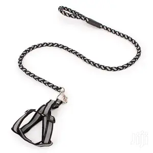 Reflective Dog Leash And Harness