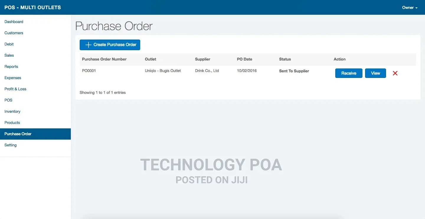 Point Of Sale (POS) Software/System + Thermal Receipt Printer