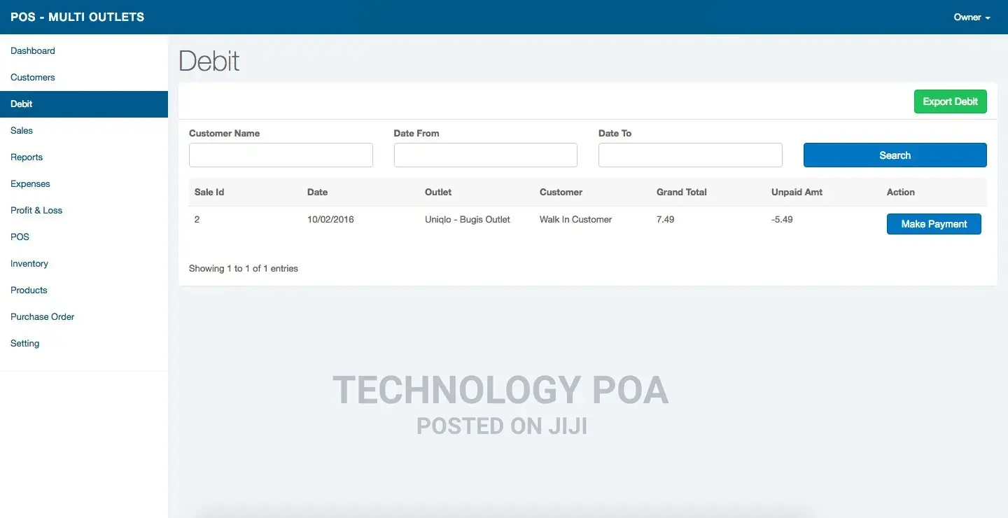 Point Of Sale (POS) Software/System + Thermal Receipt Printer