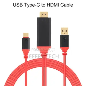 2 In 1 USB Type-c To HDMI Cable With USB Charging 4K*2K Ultr
