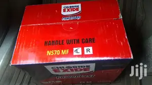 Chloride Exide Batteries Ns70 Mf for Sale. At KSH 9500