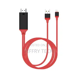 Earldom HDMI To Type-c Cable – Red/Black