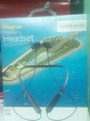Super Bass Wireless Headset Magnet