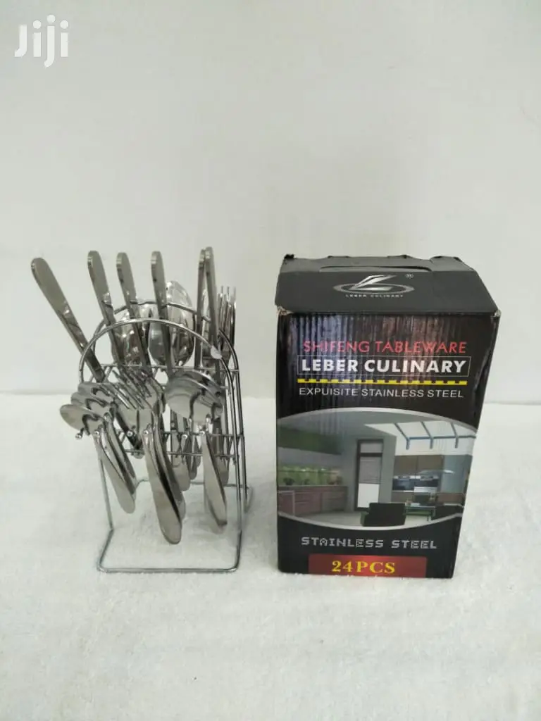 24 Pieces Stainless Steel Cutlery Set