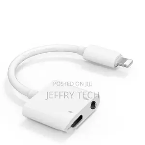 2 in 1 Audio Adapter Charging Earphone Cable for iPhone 7 8