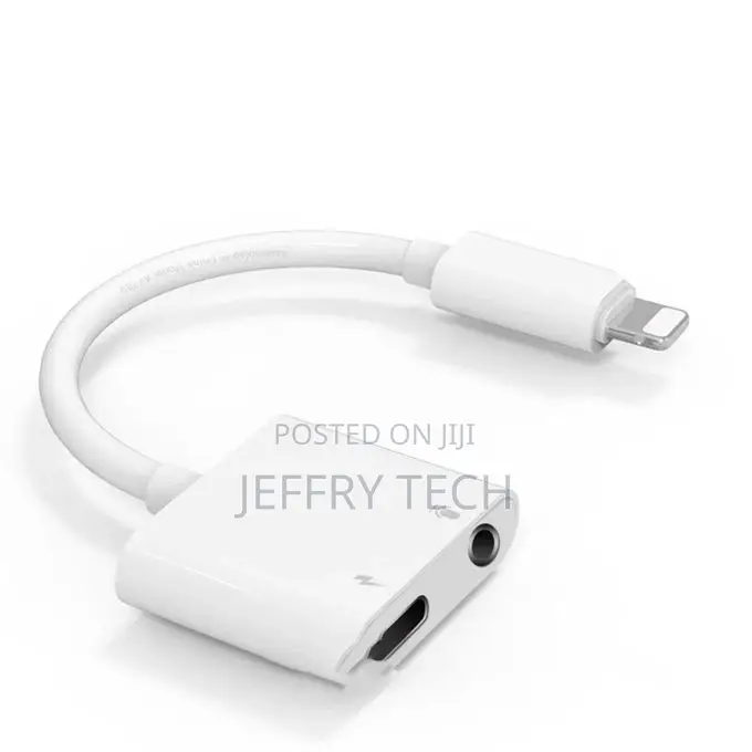 2 in 1 Audio Adapter Charging Earphone Cable for iPhone 7 8