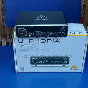 U-Phoria Umc22
Audiophile 2x2 USB Audio Interface