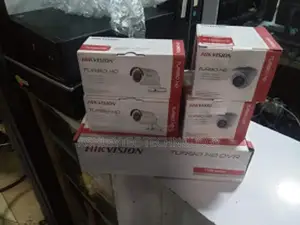 Hikvision Cctv Cameras 3 Channel Complete Package Set