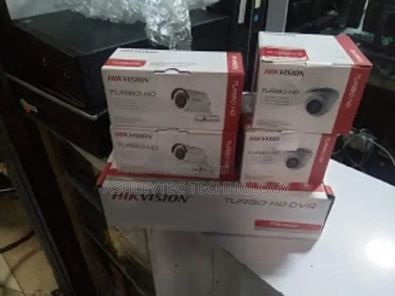 Hikvision Cctv Cameras 3 Channel Complete Package Set