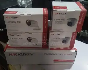 Four 4 Hilook Complete CCTV Cameras Installation