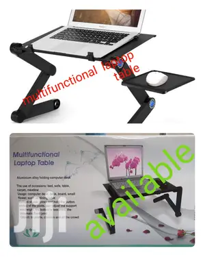 Adjustable Portable Laptop Stand With Fan