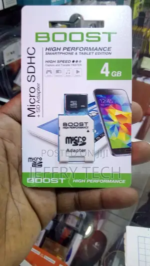 Memory Card 4GB- Boost Micro SD