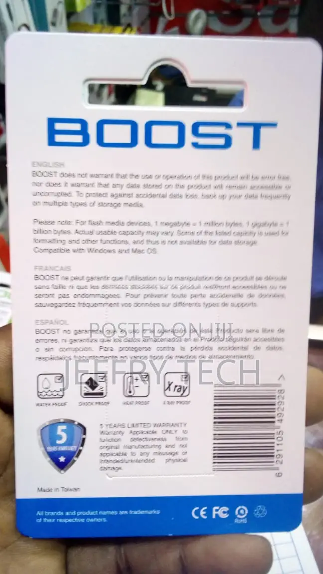 8gb Boost Micro SD