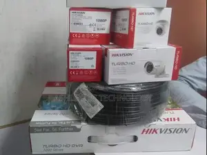 1080p Hikvision 4 CCTV Cameras Full Kit 2MP