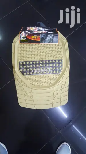New Beige 5 Seater Car Floor Mats, Free Delivery Within Cbd