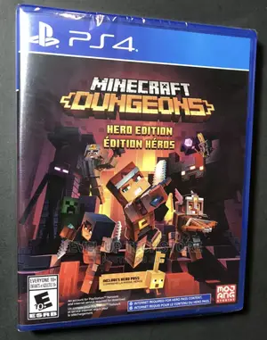 Minecraft Dungeons [ Hero Edition ] (Ps4) Game - New
