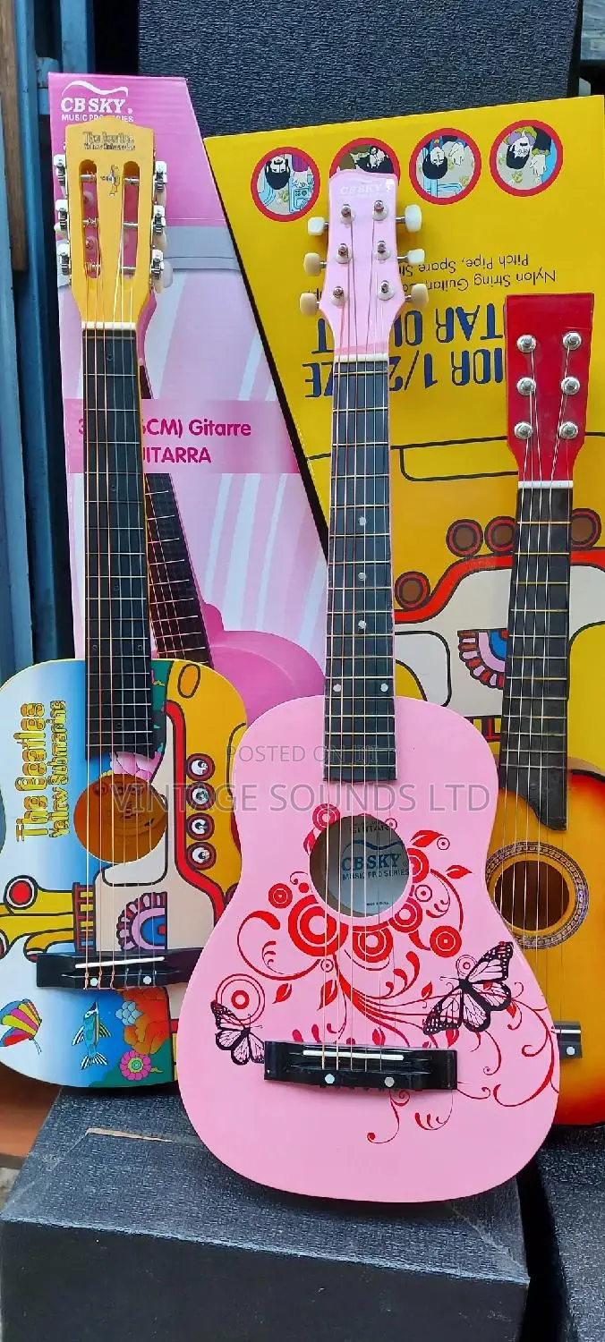 Spanish Junior Acoustic Box Guitar 34inches