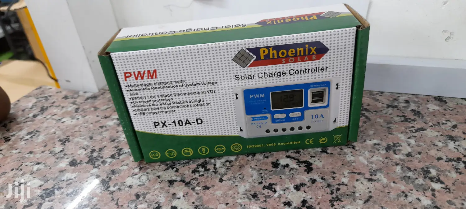 Phoniex Solar Charge Controller 10amp PX-10A-D