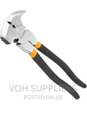 Tolsen-fence Pliers With Wire Nail Hammer & Staple Remover