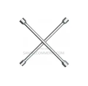 4 Way Cross Car Wheel Nut Lug Wrench Spanner Tool