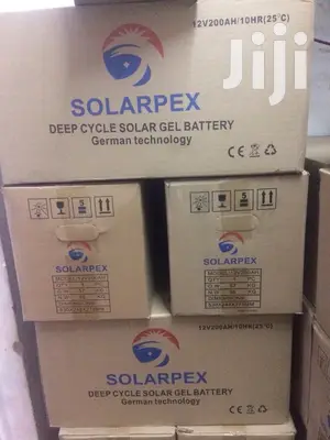 Gel Type Deep Cycle Solar Batteries
