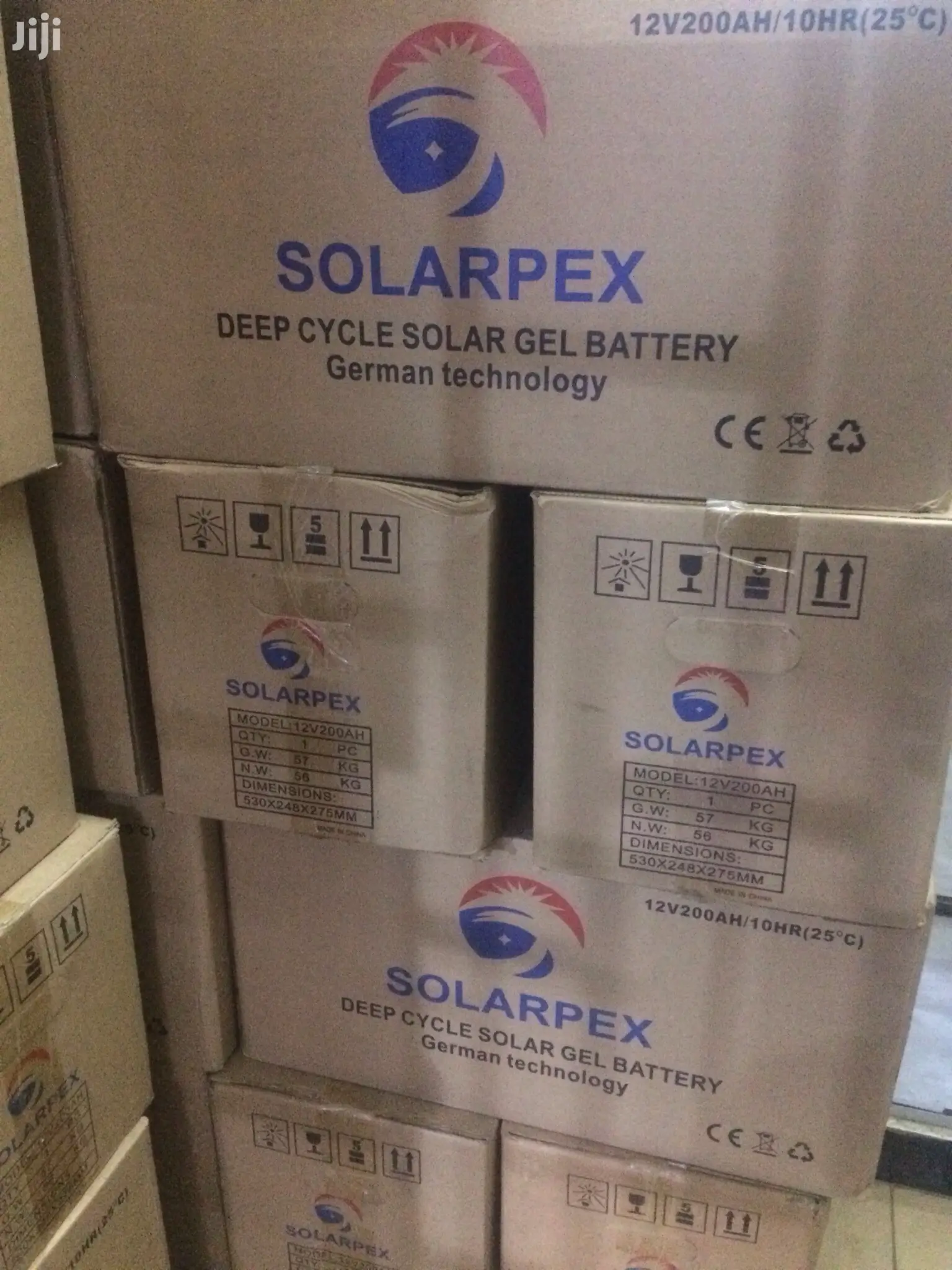 Gel Type Deep Cycle Solar Batteries