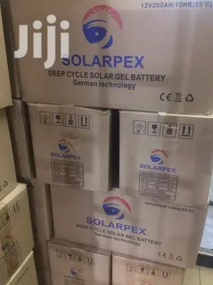 Gel Type Deep Cycle Solar Batteries