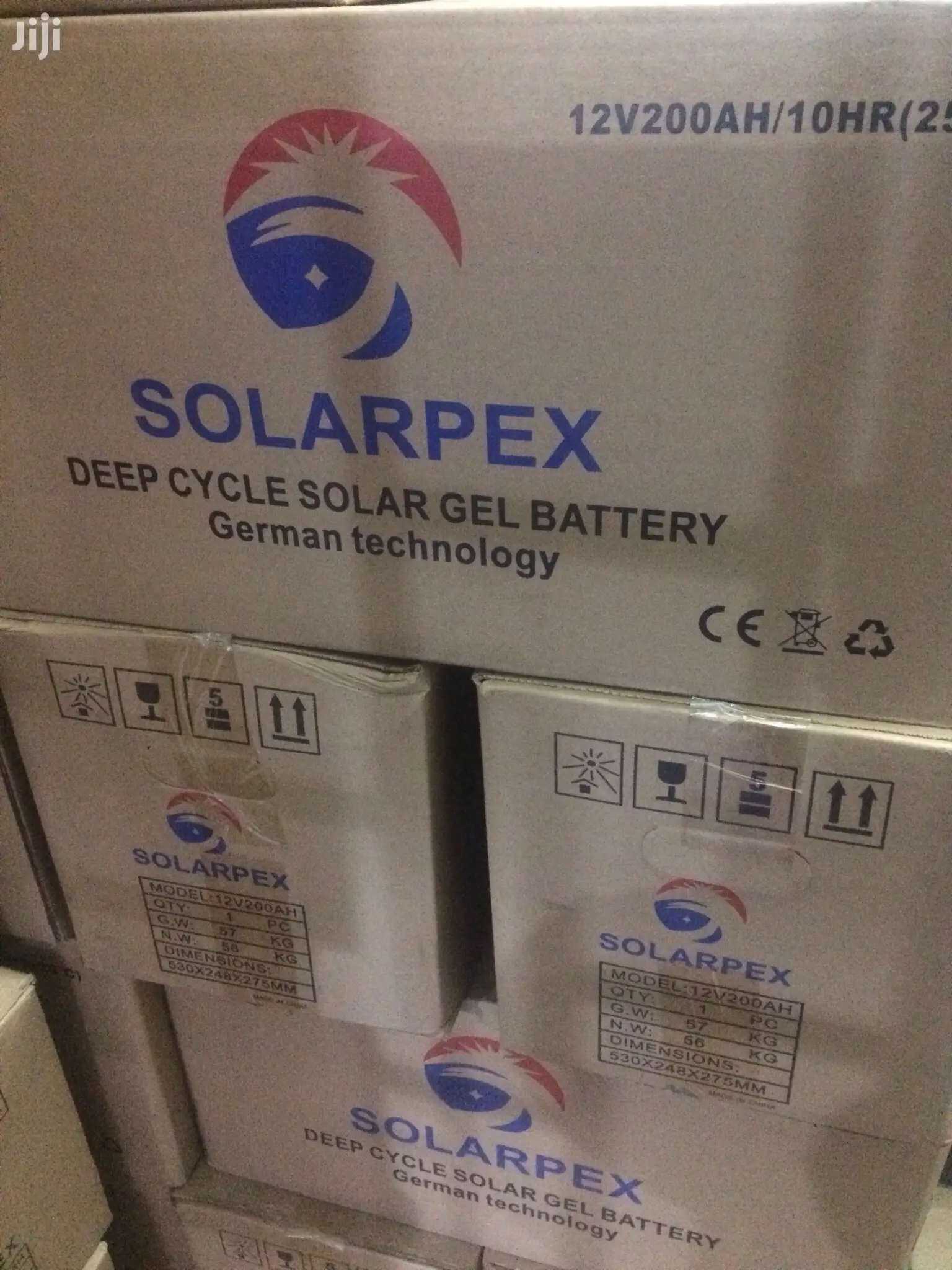 Gel Type Deep Cycle Solar Batteries