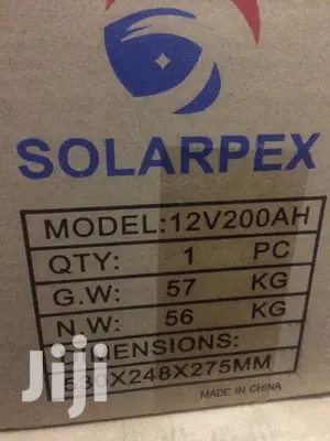 Gel Type Deep Cycle Solar Batteries