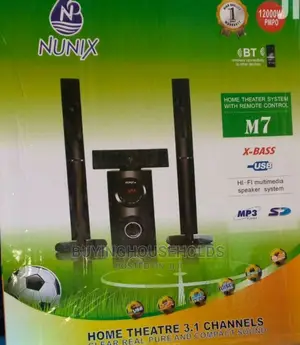 Nunix M1 Tallboys Subwoofer Theatre 3.1ch
