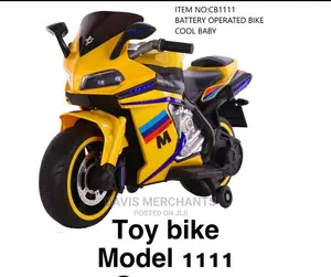 Toy Bike ELECTRIC AND RECHARGEABLE for Boys and Girls