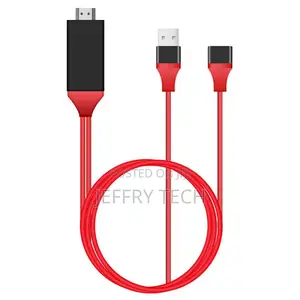 USB To HDMI Mirroring Cable Phone To HDTV Adapter For Ios/A