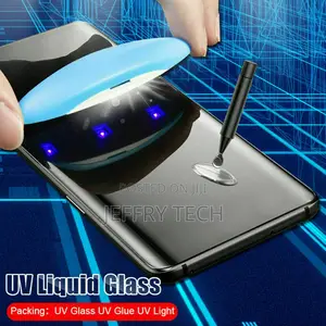 Samsung Galaxy S9 UV Tempered Glass Full Liquid Glue Screen