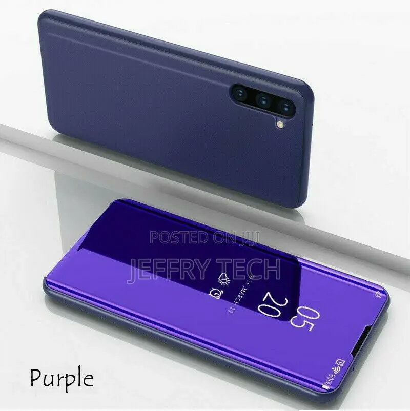 Case for Samsung Galaxy Note9 10 Plus Luxury Clear View Leat