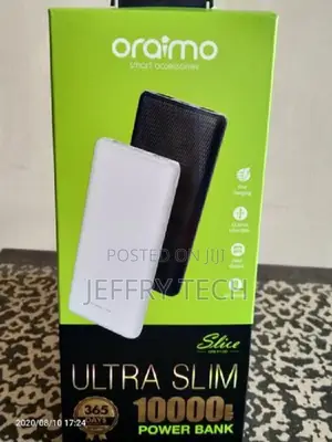 Oraimo Power Bank, Battery Type: 10000mah