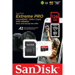 Sandisk 128GB Micro SD SDXC Microsd TF Extreme PRO Class