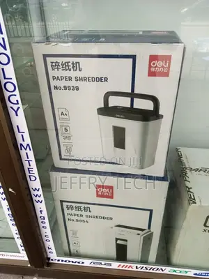 Paper Shredder 5-sheet 4×25mm 10L