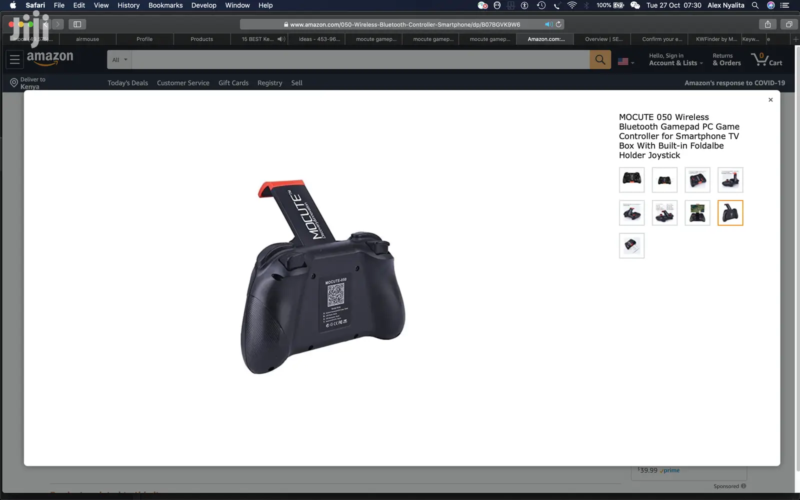Wireless Bluetooth Gamepad Mocute Joy Stick