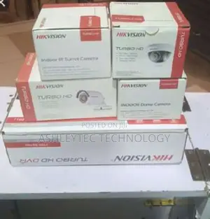 Four 4 Hikvision CCTV Cameras Complete System Kit 720p