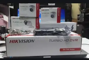 Four Cctv Camera Full Kit Set Bullet Or Dome With 500GB HDD