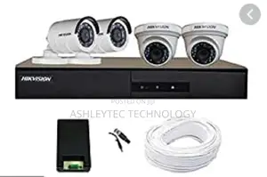 Four 4 1080P 2MP Full HD CCTV Cameras Complete System Kit