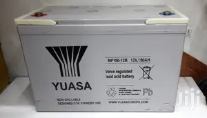 Yuasa Valve Regulated Lead Acid Battery 12v 150ah
